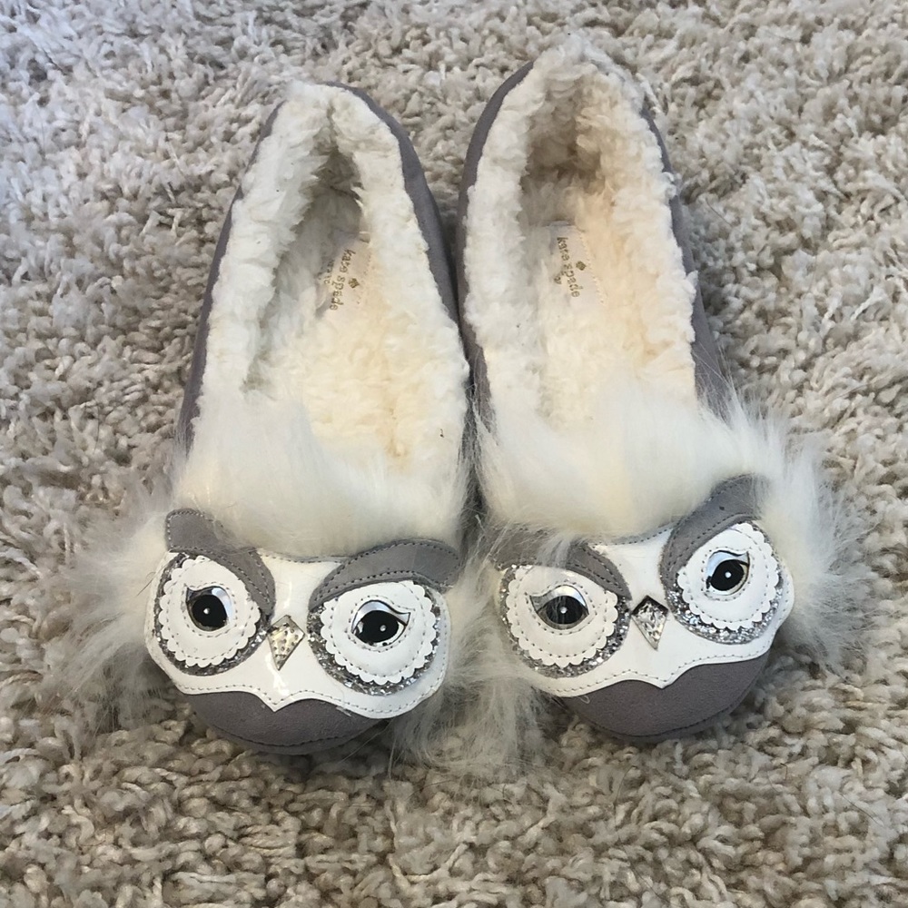 Kate Spade Owl Slippers